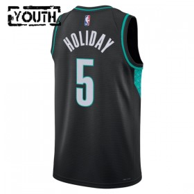 Dres Portland Trail Blazers Jrue Holiday Nike 2025-26 City Edition Crno Swingman - Dječji